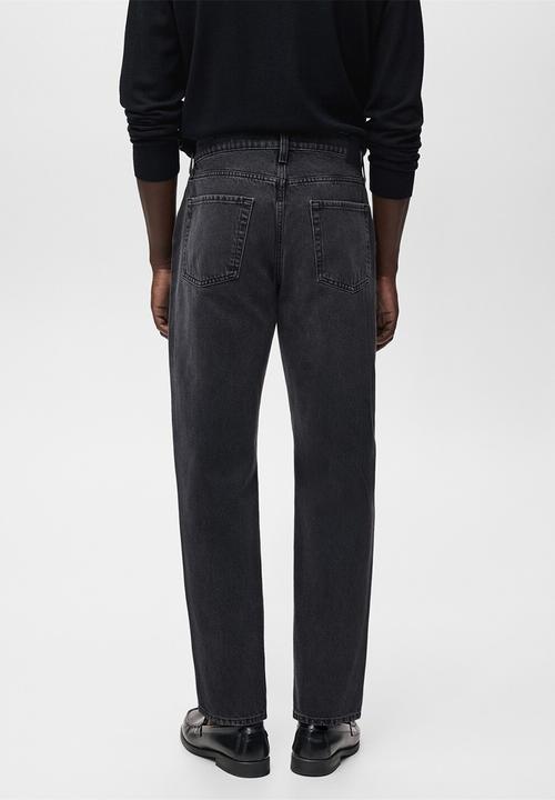 MANGO - Jeans Moby - Dark Denim Grey