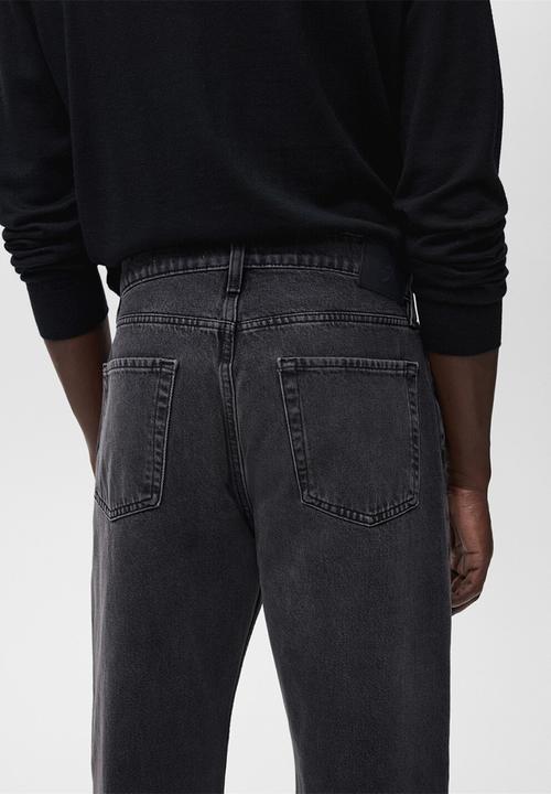 MANGO - Jeans Moby - Dark Denim Grey
