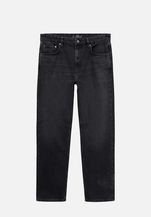 MANGO - Jeans Moby - Dark Denim Grey