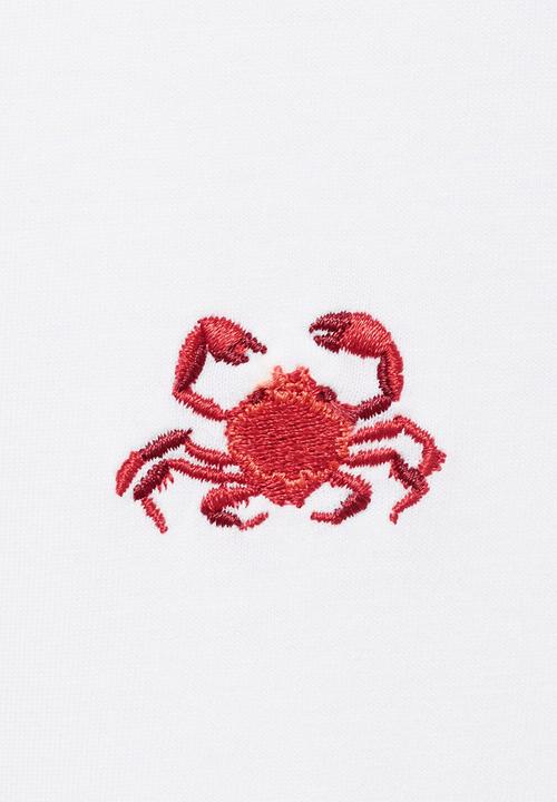 MANGO - Camiseta Crab - White