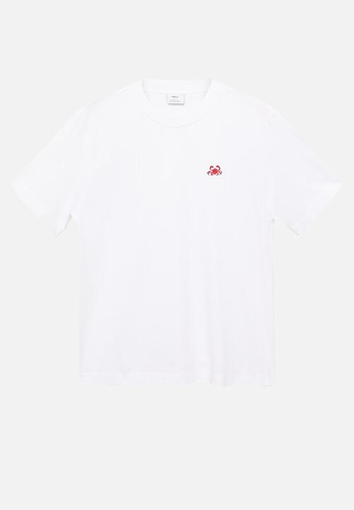 MANGO - Camiseta Crab - White
