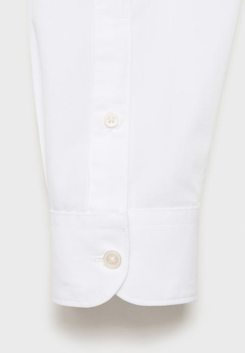 MANGO - Camisa Play - White