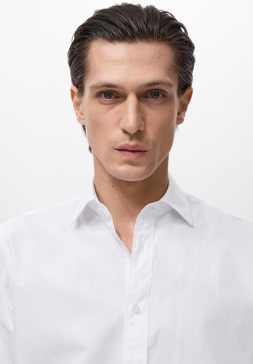 MANGO - Camisa Play - White