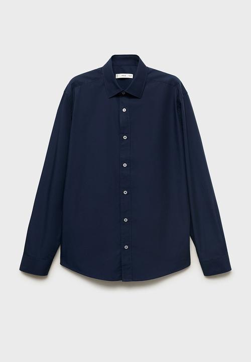MANGO - Camisa Play - Navy