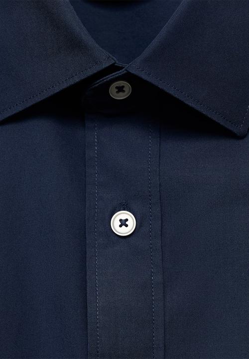 MANGO - Camisa Play - Navy