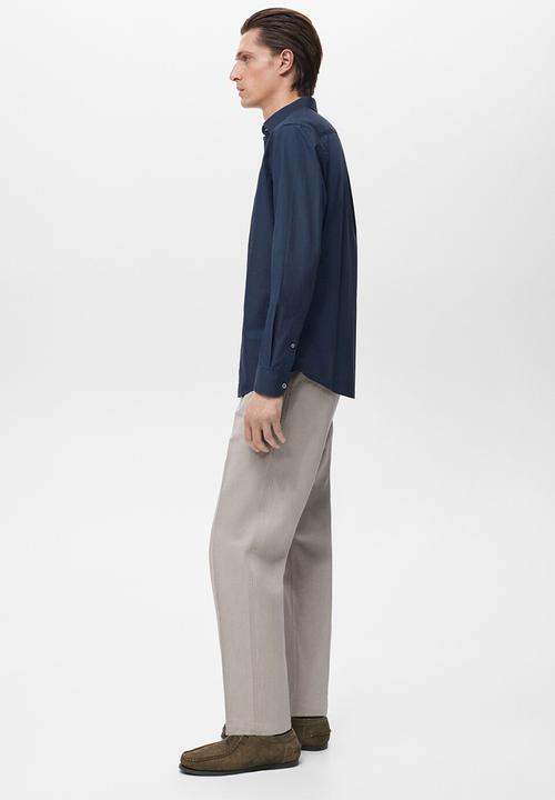 MANGO - Camisa Play - Navy