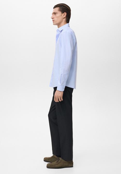 MANGO - Camisa Play1 - Sky Blue