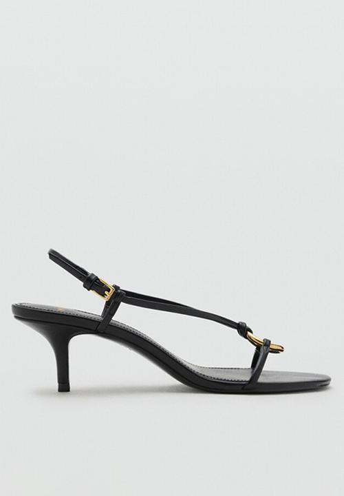 MANGO - Anilla heel - black