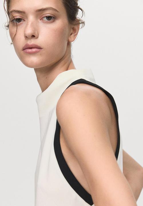 MANGO - Blusa emilia - light beige