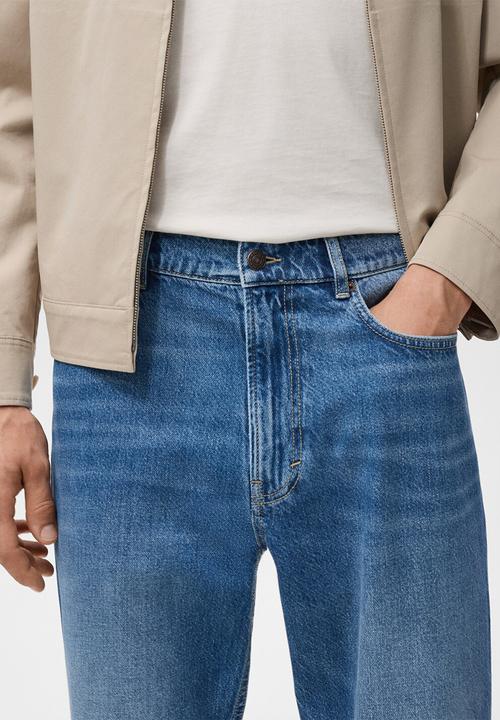 MANGO - Jeans Lori - Blue