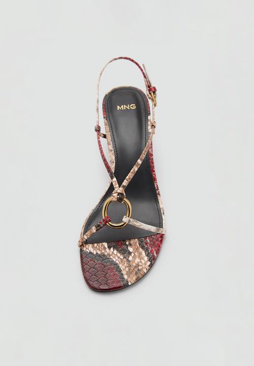 MANGO - Anilla heel - bright red