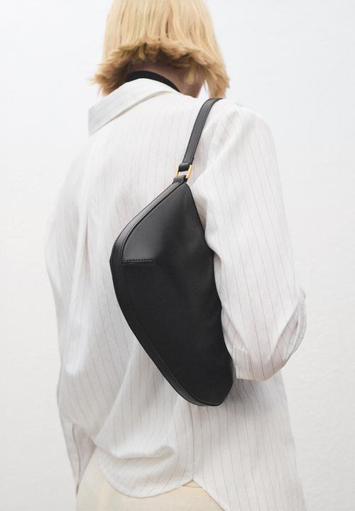 MANGO - Romeo shoulder bag - black