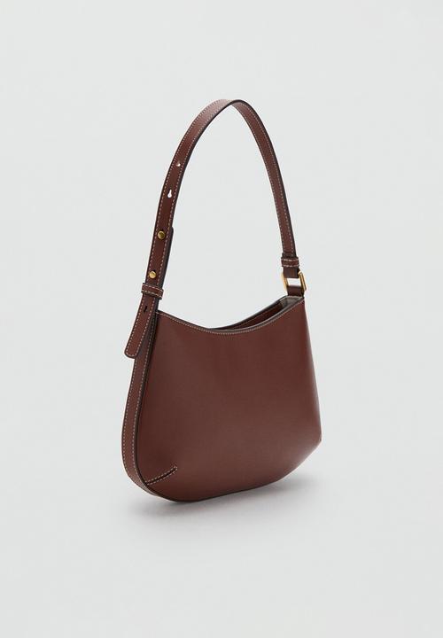 MANGO - Romeo shoulder bag - brown