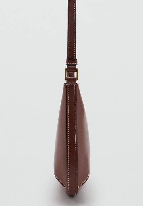 MANGO - Romeo shoulder bag - brown