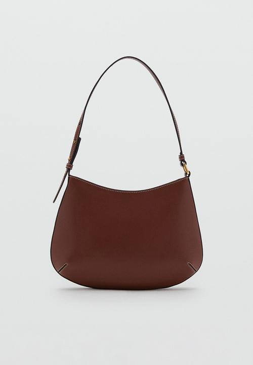 MANGO - Romeo shoulder bag - brown