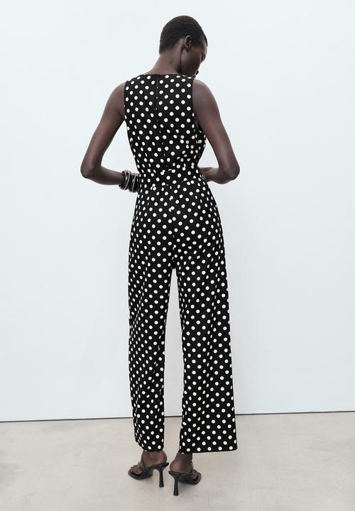 MANGO - Jumpsuit romeo -  black