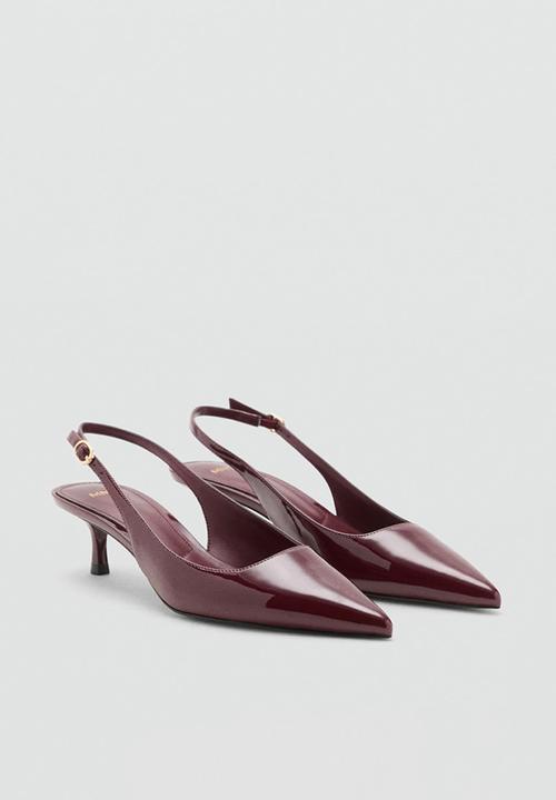 MANGO - Mona heel - dark red
