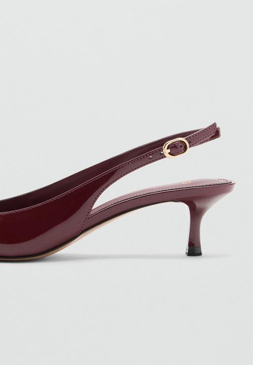 MANGO - Mona heel - dark red