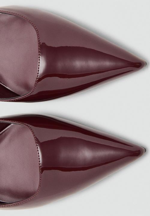 MANGO - Mona heel - dark red