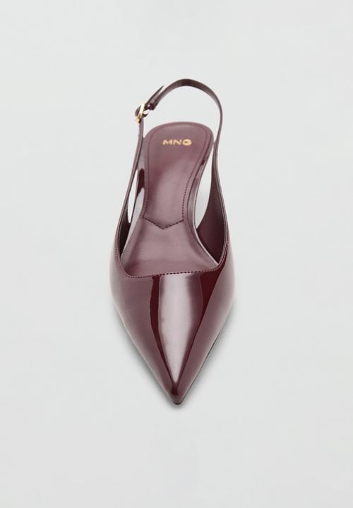 MANGO - Mona heel - dark red