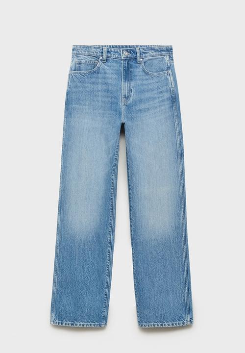 MANGO - Jeans charlot - open-blue