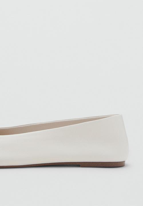 MANGO - Dada suede pump - light beige