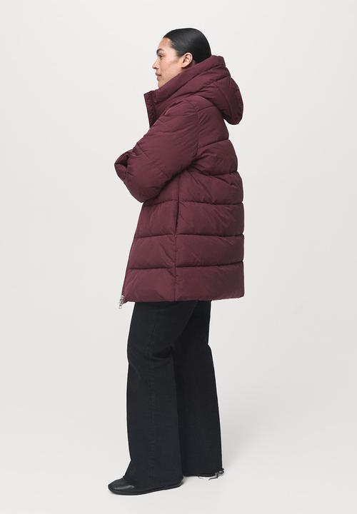MANGO - Anorak tokyo - dark red