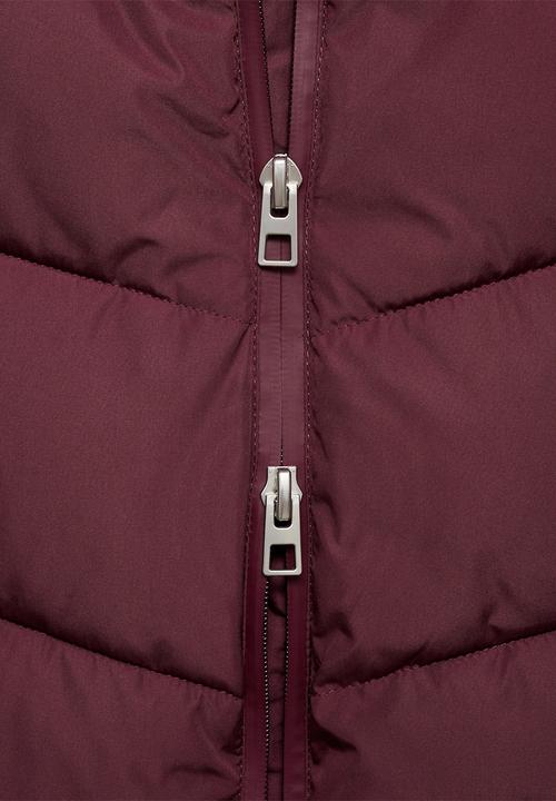 MANGO - Anorak tokyo - dark red