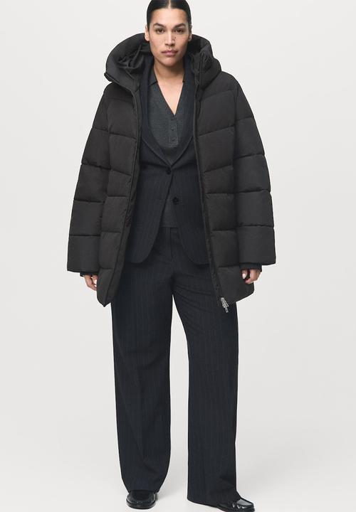 MANGO - Anorak tokyo - black