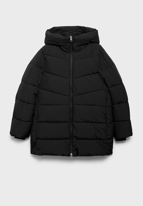 MANGO - Anorak tokyo - black