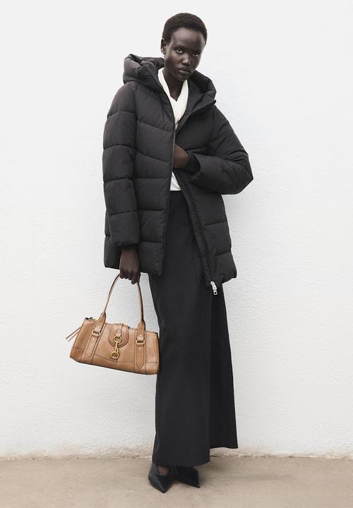 MANGO - Anorak tokyo - black