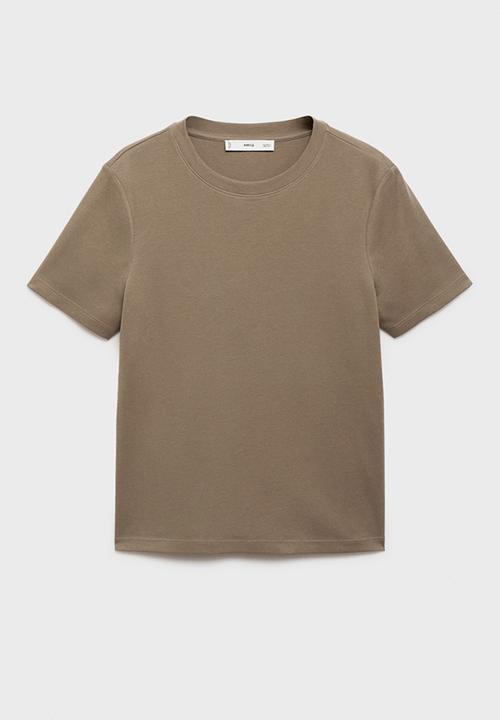 MANGO - Shirt rita -  light brown