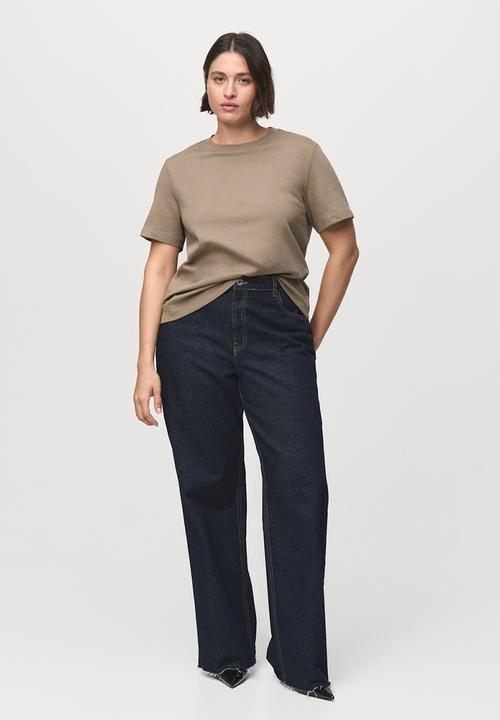 MANGO - Shirt rita -  light brown