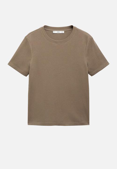 MANGO - Shirt rita -  light brown