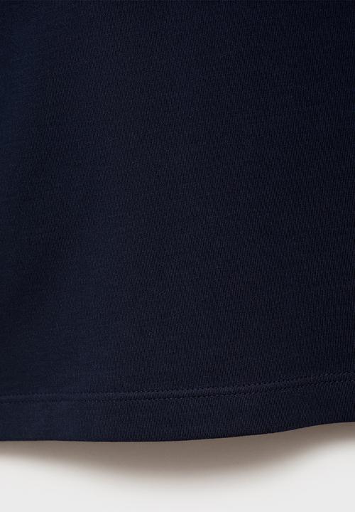 MANGO - T-shirt rita -  midnight navy