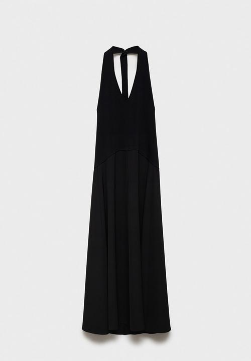 MANGO - Dress gina -  black