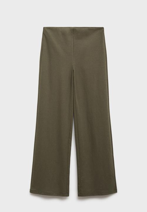 MANGO - Trousers zoe -  khaki
