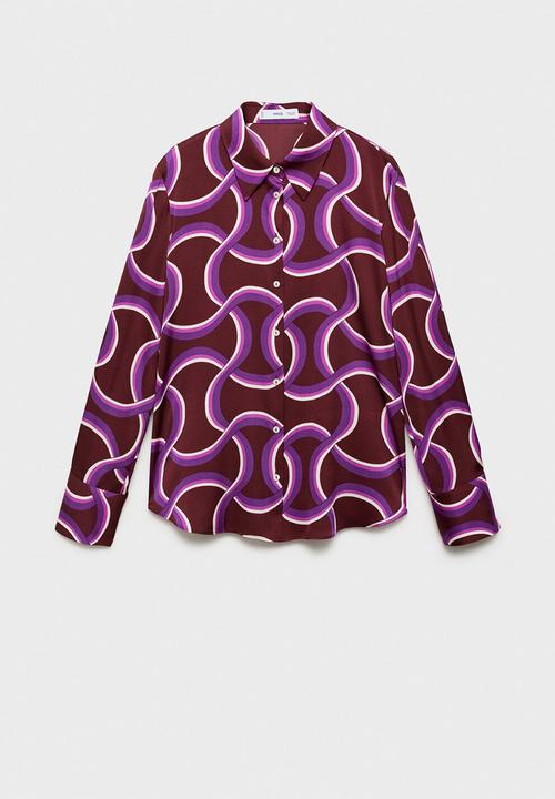 MANGO - Shirt ideale -  mid-purple