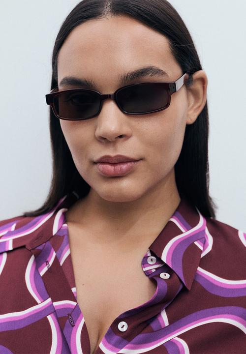 MANGO - Shirt ideale -  mid-purple