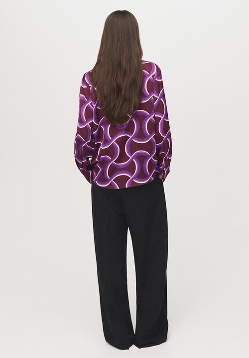 MANGO - Shirt ideale -  mid-purple