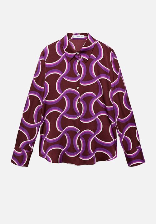 MANGO - Shirt ideale -  mid-purple