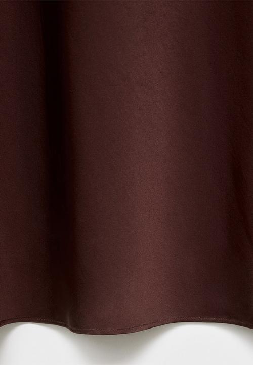 MANGO - Dress luisa2 -  brown