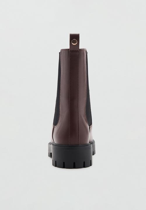 MANGO - Celera ankle boot - dark brown