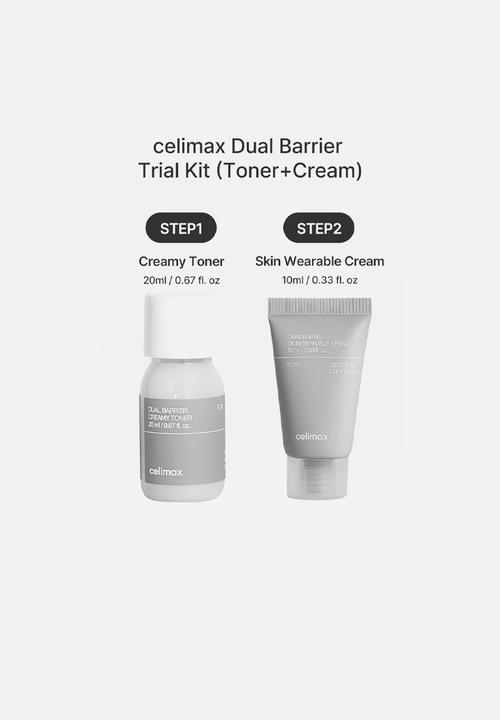 Celimax - Dual Barrier Trial Kit - Toner