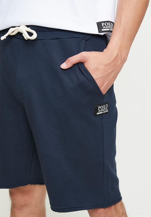 POLO - Dube pjc fleece short - navy