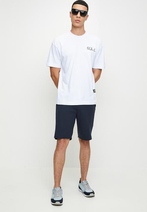 POLO - Dube pjc fleece short - navy