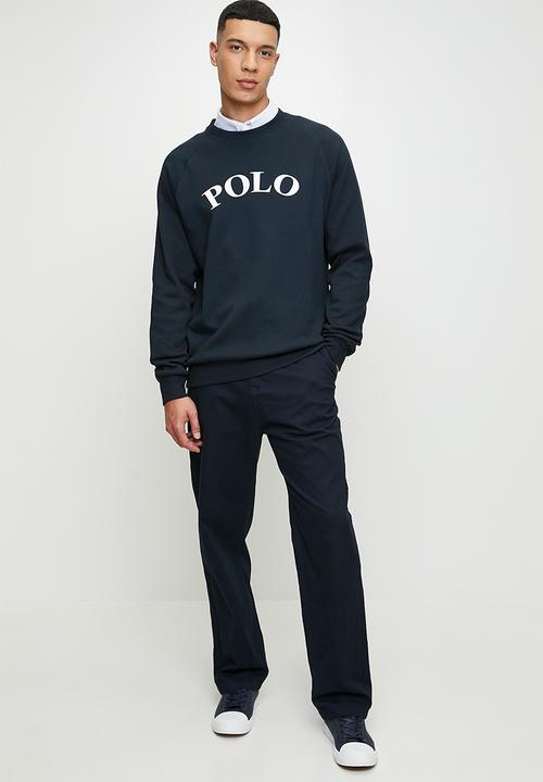 POLO - Thomas  sport ls sweat top - navy