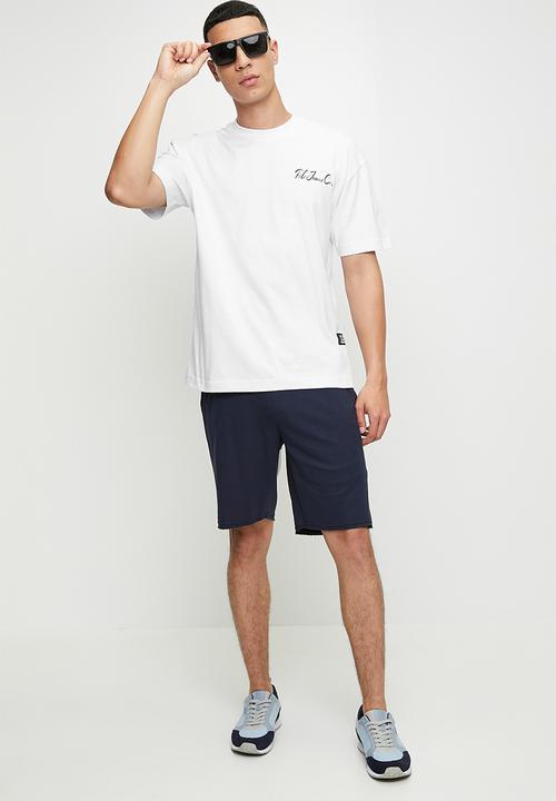 POLO - Vuyani pjc short sleeve cursive logo tee - white