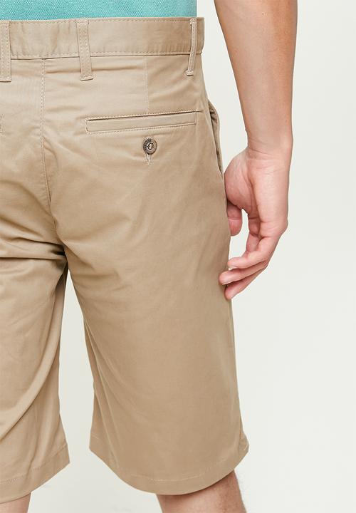 POLO - Ezra essential chino short - khaki