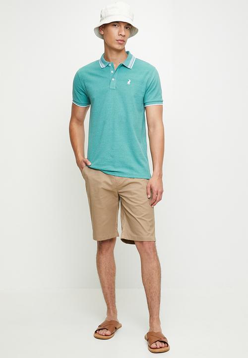 POLO - Ezra essential chino short - khaki